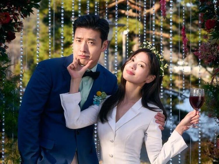 7 Foto Jung So Min dan Kang Ha Neul Jadi Pasutri Kocak di Film 30 Days