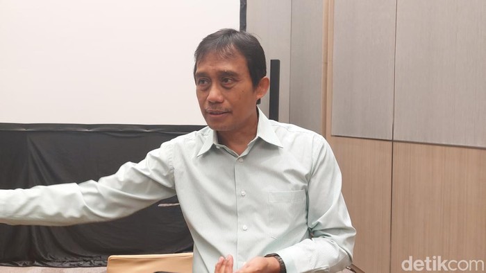 Kepala Pusat Pemetaan Kelautan dan Lingkungan Pantai BIG Yosef Sigit Purnomo (Rumondang/detikcom)
