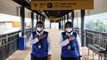 Sudah Dibuka! Potret Halte TiJe Cawang Cikoko yang Nyambung KRL hingga LRT