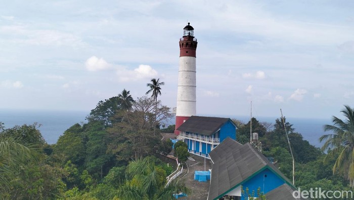 Mercusuar WIllems Torrent di Pulo Aceh. (Agus Setyadi/detikSumut)