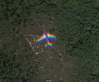 Penampakan aneh di Google Maps