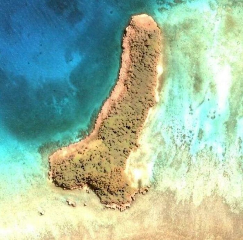 Penampakan aneh di Google Maps