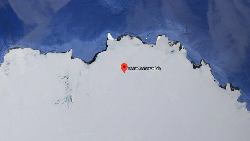 Penampakan aneh di Google Maps