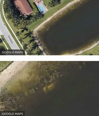 Penampakan aneh di Google Maps