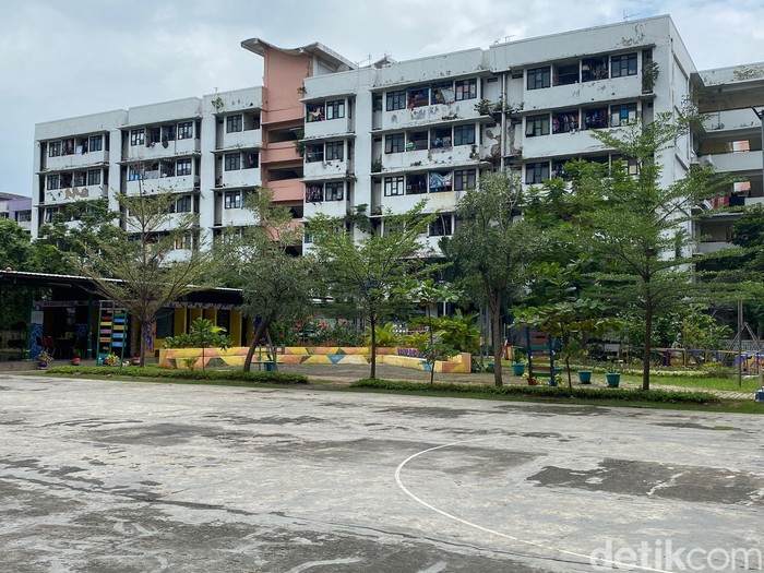 Rusun Marunda di Cilincing, Jakarta Utara, 17 Februari 2023. (Devi Puspitasari/detikcom)