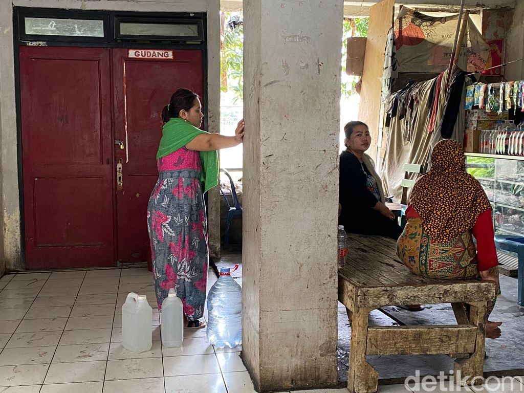 Rusun Marunda sulit air bersih, 17 Februari 2023. (Devi Puspitasari/detikcom)
