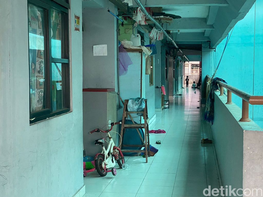 Rusun Marunda sulit air bersih, 17 Februari 2023. (Devi Puspitasari/detikcom)