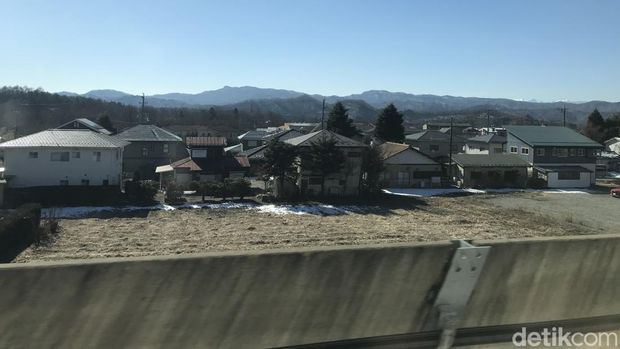 Shinkansen rute rute Tokyo-Nagano. (Rolando/detikcom)