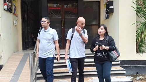 Pengacara asal Jakarta Siti Mylanie Lubis melaporkan anak mantan Sekda Sumbawa ke Polda NTB kasus TPPU, Jumat (17/2/2023).