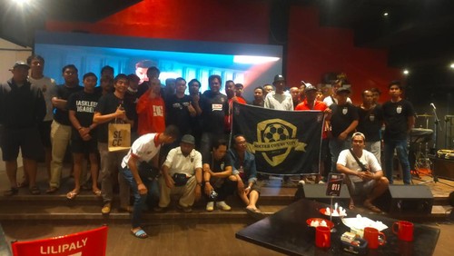 Suporter Bali United, Soccer Community. (IST)