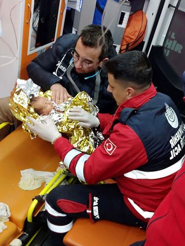 HATAY, TURKIYE - FEBRUARY 09: (----EDITORIAL USE ONLY - MANDATORY CREDIT - 