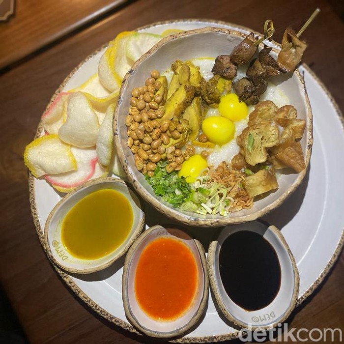 Bubur ayam Rp 95 ribu