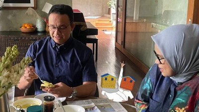 Megah dan Alami! Ini Penampakan Ruang Makan dan Dapur Anies Baswedan