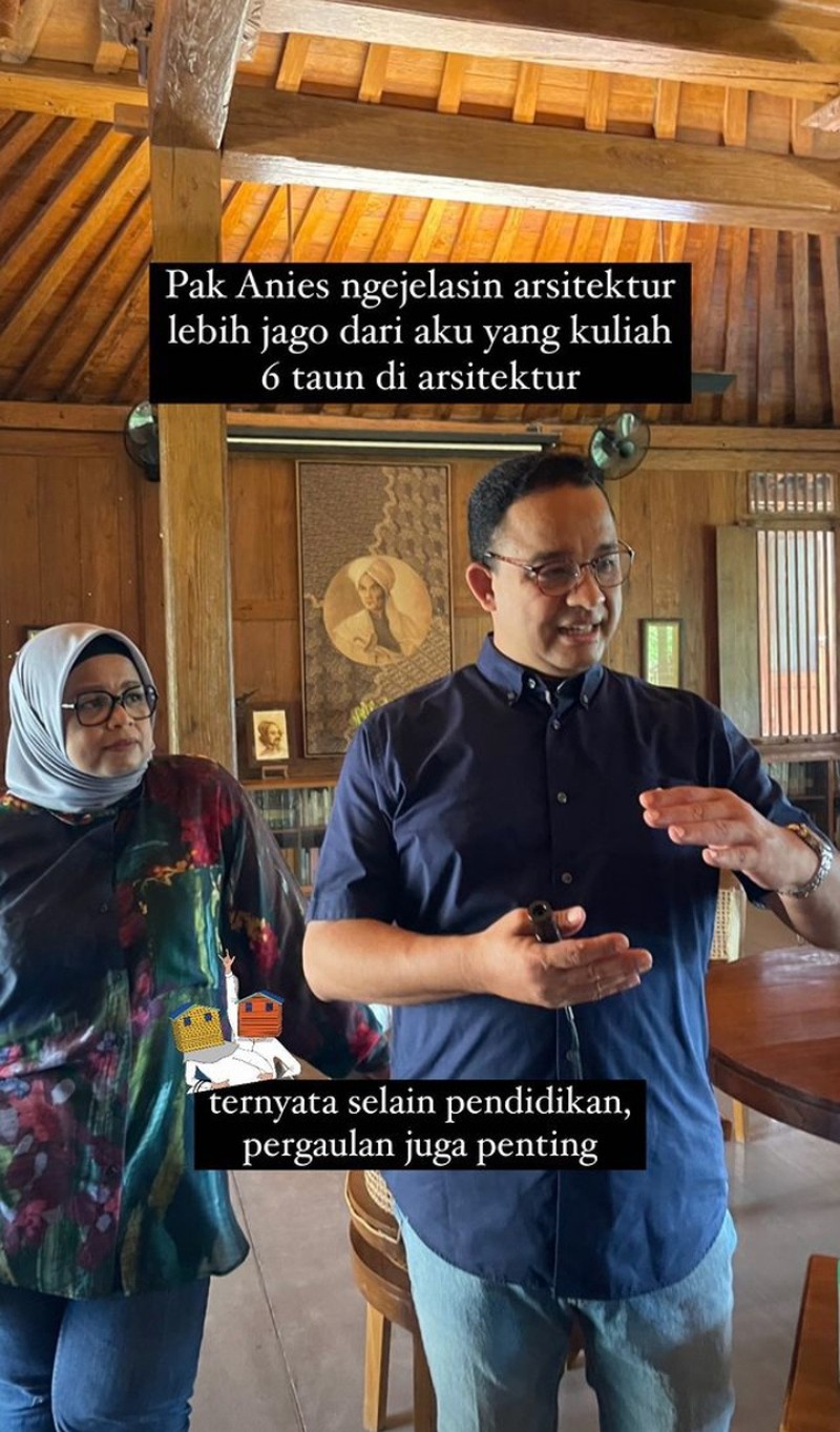 Megah dan Alami! Ini Penampakan Ruang Makan dan Dapur Anies Baswedan