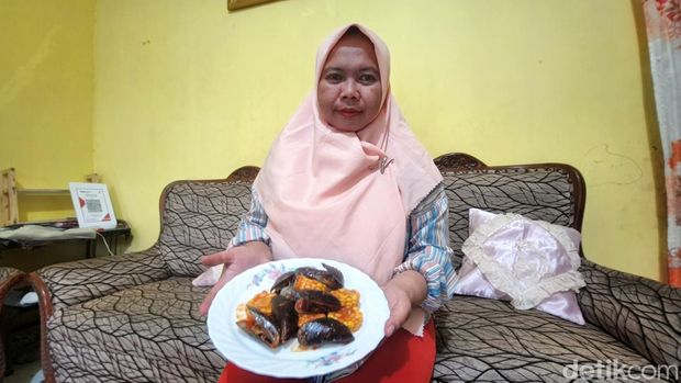 Kerang hijau saus padang