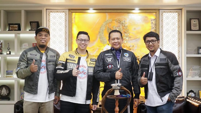 Ketua Umum Ikatan Motor Indonesia (IMI) Bambang Soesatyo (Bamsoet) mendukung rencana touring yang dilakukan tim Rescue Journey.