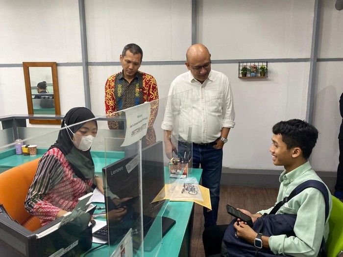 Layanan percepatan paspor satu hari jadi di Jogja, Sabtu (18/2/2023).