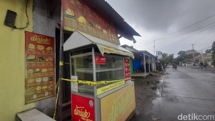Lokasi bos ayam goreng dibunuh dua karyawannya di Sukakarya, Kabupaten Bekasi