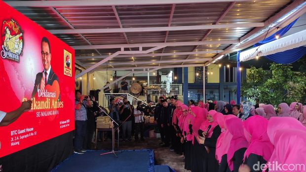 Ratusan Srikandi Malang Raya Deklarasi Anies Capres 2024
