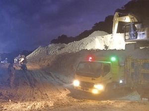 Akses Jalan Alternatif di Lokasi Longsor Kupang Sudah Bisa Dilalui
