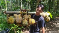 Warga yang datang membawa uba rampai berupa nasi, sayuran dan lauk pauk. Bahkan ada juga yang membawa ingkung. Setelah didoakan, kemudian mereka menikmati hidangan bersama-sama.