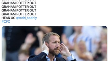 Tagar #PotterOut menggema di lini masa Twitter. Foto: Twitter