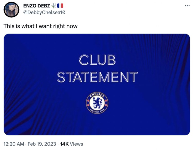 Chelsea tak mampu meraih kemenangan meski berhadapan dengan tim juru kunci Liga Inggris. Netizen langsung bikin meme London Biru keok lagi.