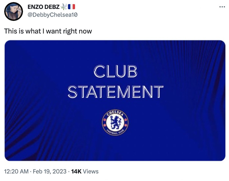 Chelsea tak mampu meraih kemenangan meski berhadapan dengan tim juru kunci Liga Inggris. Netizen langsung bikin meme London Biru keok lagi.