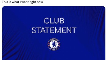 Tak sedikit yang menunggu sikap tegas dari manajemen Chelsea atas tren buruk timnya. Foto: Twitter