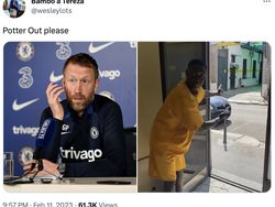 Chelsea Keok Lagi, Fans Teriak #PotterOut di Lini Masa