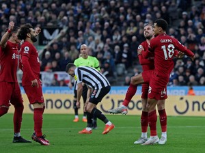 Newcastle Vs Liverpool: The Reds Kalahkan 10 Pemain The Toons 2-0