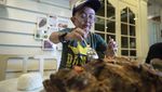 Daus Mini Hobi Kulineran, Doyan Seafood hingga Nasi Kebuli