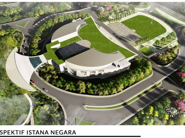 Intip Desain Megahnya Istana Presiden di IKN