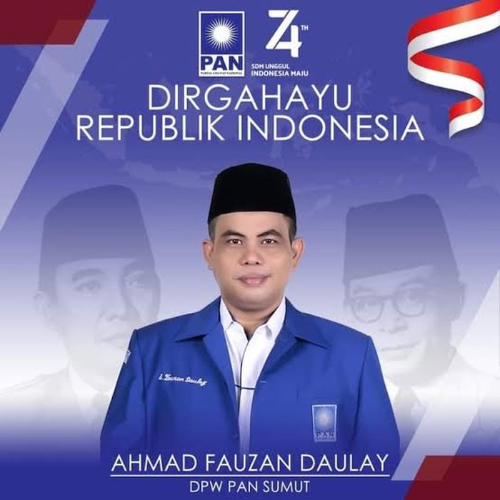 Ketua PAN Sumut Ahmad Fauzan Daulay (Foto: Istimewa)