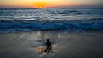 Menikmati Indahnya Sunset di Pantai Lhoknga Aceh