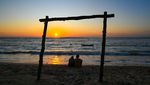 Menikmati Indahnya Sunset di Pantai Lhoknga Aceh