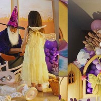 Jgn kaget itu @hamishdw totalitas jadi wizard taun ini, tulis Raisa di keterangan foto tersebut. Demi tampil maksimal, Hamish sampai memakai jenggot putih yang panjang sehingga terlihat seperti penyihir sepuh. Tidak ketinggalan, lengkap dengan jubah dan topi tingginya. (Foto: Instagram/@raisa6690)