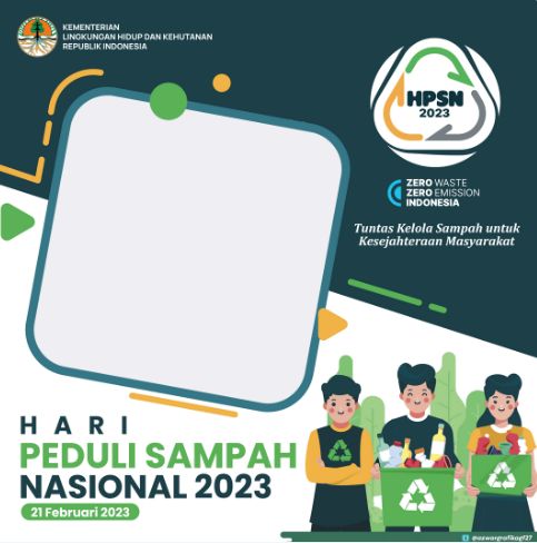 Hari Peduli Sampah Nasional 2023 diperingati setiap tanggal 21 Februari. Untuk meramaikan peringatannya, cek 30 twibbon Hari Peduli Sampah Nasional 2023!