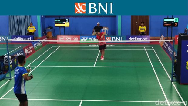Allong Ardian (baju biru), BNI Sirnas B Batam 2023, BNI Sirnas 2023