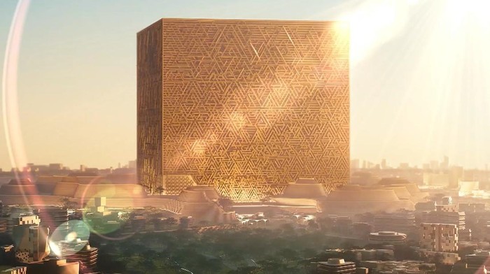 Bikin Heboh, Begini Penampakan Gedung Raksasa Arab yang Disebut Mirip Kabah