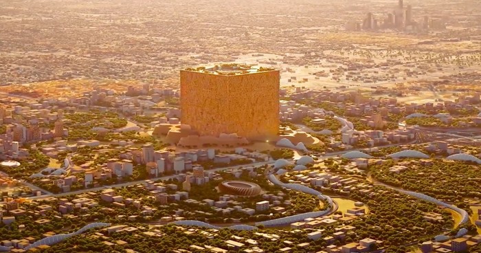 Bikin Heboh, Begini Penampakan Gedung Raksasa Arab yang Disebut Mirip Kabah