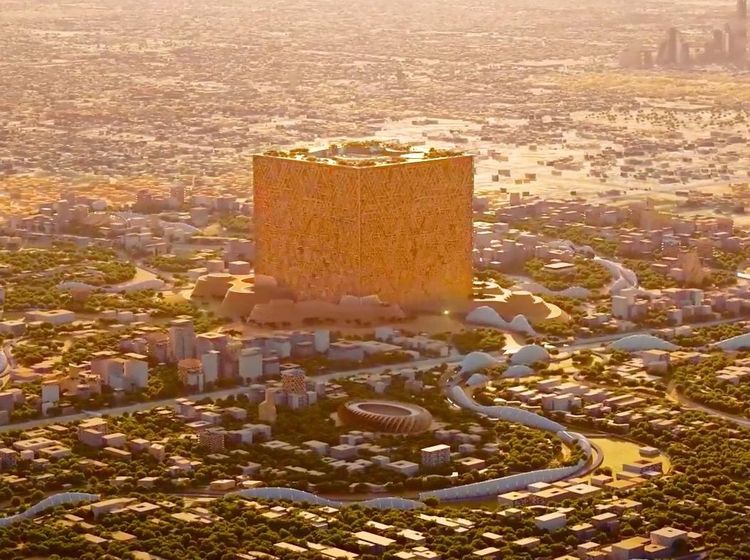 Bikin Heboh, Begini Penampakan Gedung Raksasa Arab yang Disebut Mirip Kabah