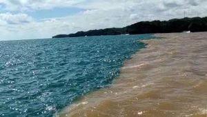 Viral Air di Pantai Baron Gunungkidul Jadi Dua Warna, Ini Penyebabnya