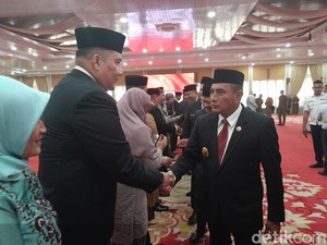 Gubsu Edy Lantik 7 Pejabat Eselon II, Ini Daftarnya