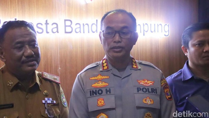 Kapolresta Bandar Lampung Kombes Ino Harianto.