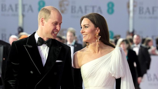 Foto: Pesona Kate Middleton di BAFTA 2023, Gaun Lama Jadi Andalan