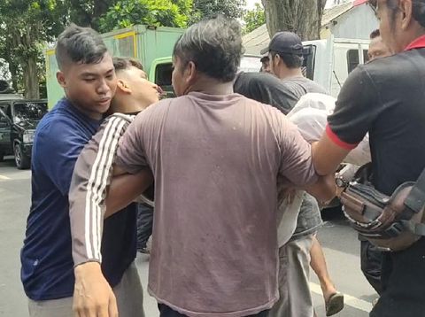 Kecelakaan beruntun di Kota Kediri
