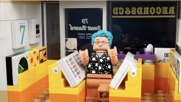 Lego berkolaborasi dengan Grup Vokal Pria BTS. (Dok. Lego)