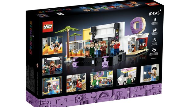 Lego berkolaborasi dengan Grup Vokal Pria BTS. (Dok. Lego)