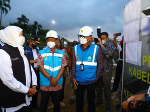 Gubernur Khofifah Pastikan Pasokan Listrik di Madura Sudah Normal